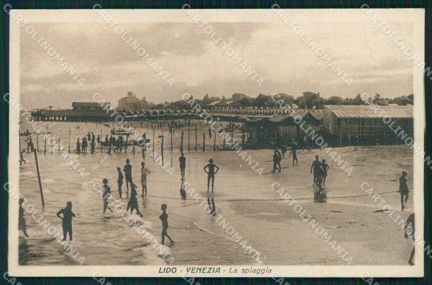 Venezia Città Lido di Spiaggia Garbisa 050615 cartolina RT8234 – fronte