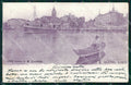 Venezia Città Lido di Santa Maria Elisabetta Barche Hotel Lido cartolina RT8252 – fronte