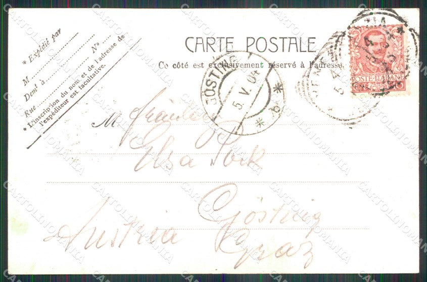 Venezia Città Lido di Veduta Generale Garbisa 70347 cartolina RT8259 – retro