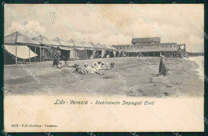 Venezia Città Lido di Stabilimento Impiegati Garbisa 8172 cartolina RT8264 – fronte