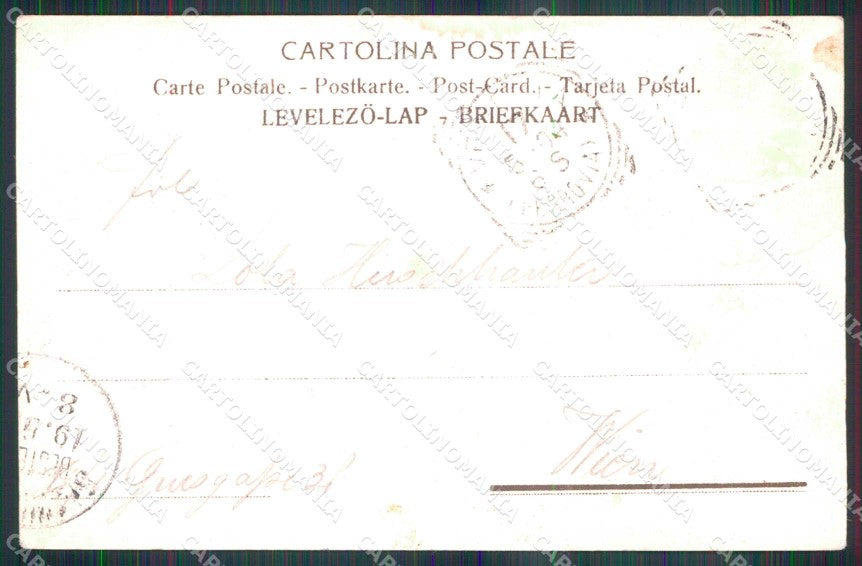 Venezia Città Lido di Grand Hotel des Bains cartolina RT8272 – retro