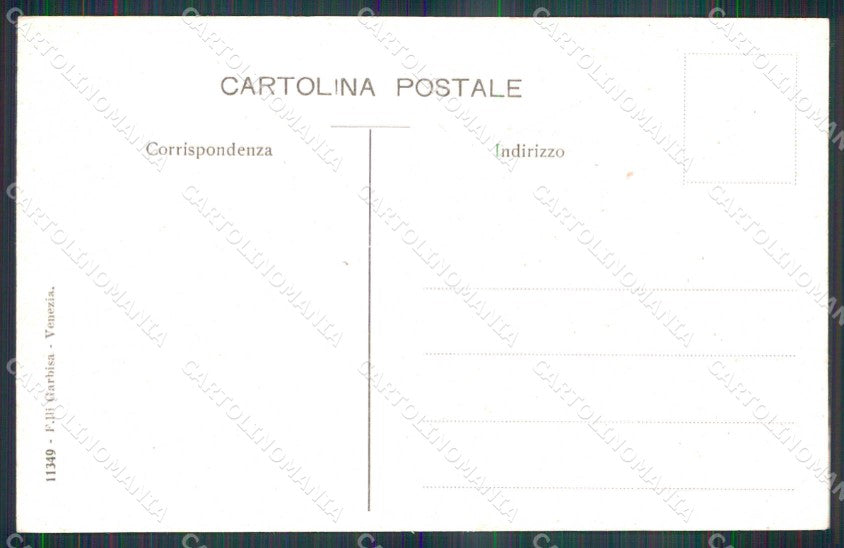 Venezia Città Lido di Terrazza Stabilimento Bagni Garbisa 11349 cartolina RT8280 – retro