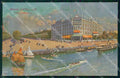 Venezia Città Lido di Grand Hotel Lido Barche cartolina RT8294 – fronte