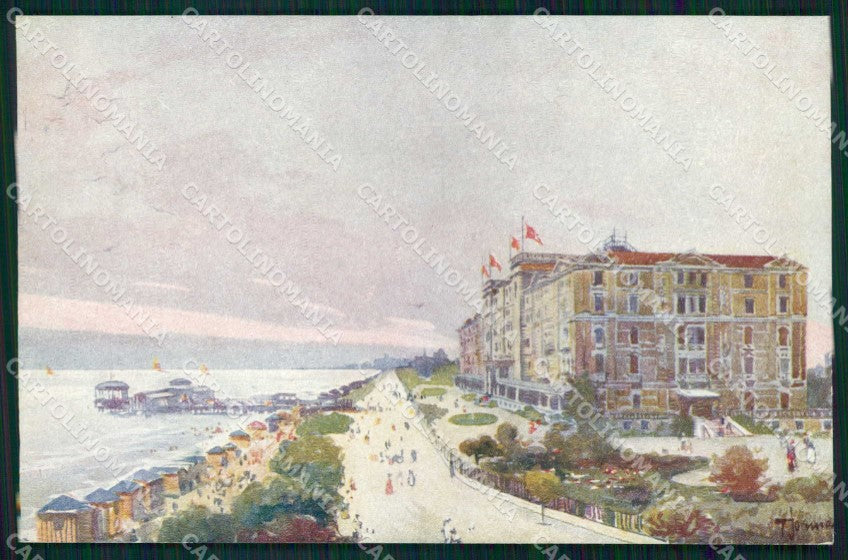 Venezia Città Lido di Grand Hotel des Bains cartolina RT8296 – fronte