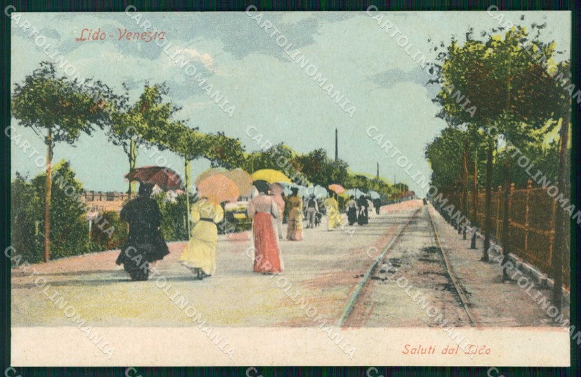 Venezia Città Lido di Saluti da Garbisa 11361 cartolina RT8299 – fronte