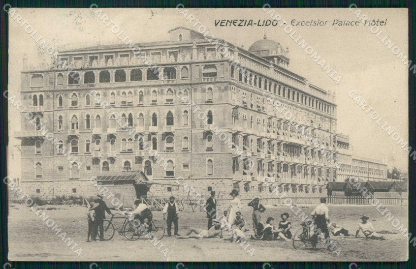 Venezia Città Lido di Excelsior Palace Hotel STRAPPINO cartolina RT8302 – fronte