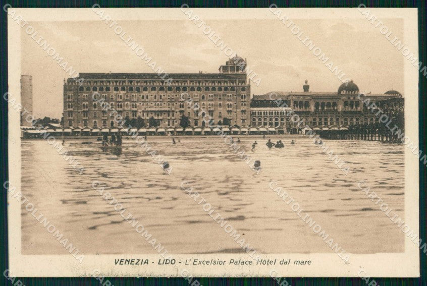 Venezia Città Lido di Excelsior Palace Hotel cartolina RT8307 – fronte