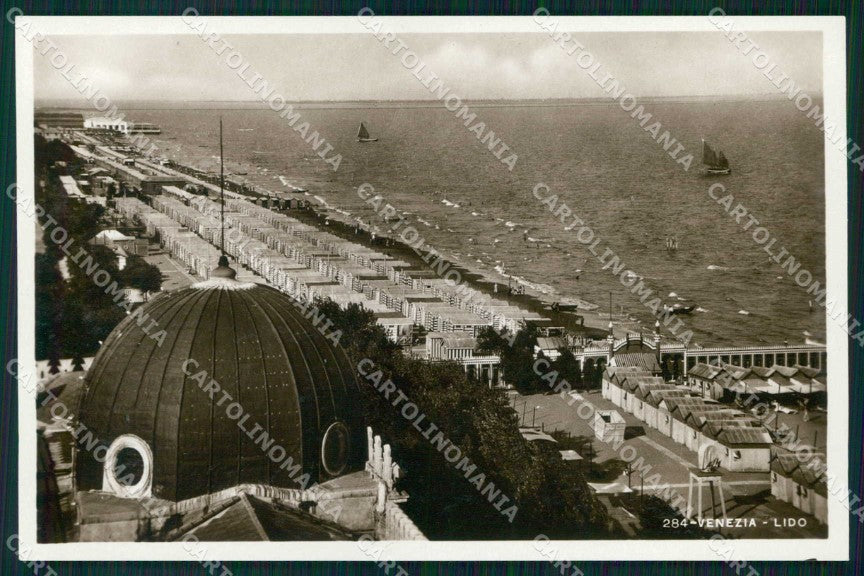 Venezia Città Lido di Veduta Generale Foto cartolina RT8322 – fronte