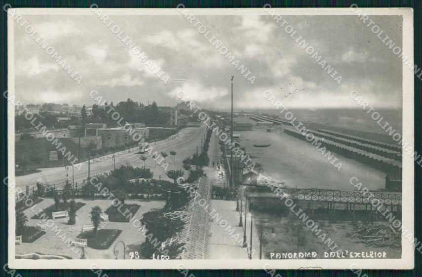 Venezia Città Lido di Veduta Excelsior Palace Hotel Tram Foto cartolina RT8323 – fronte