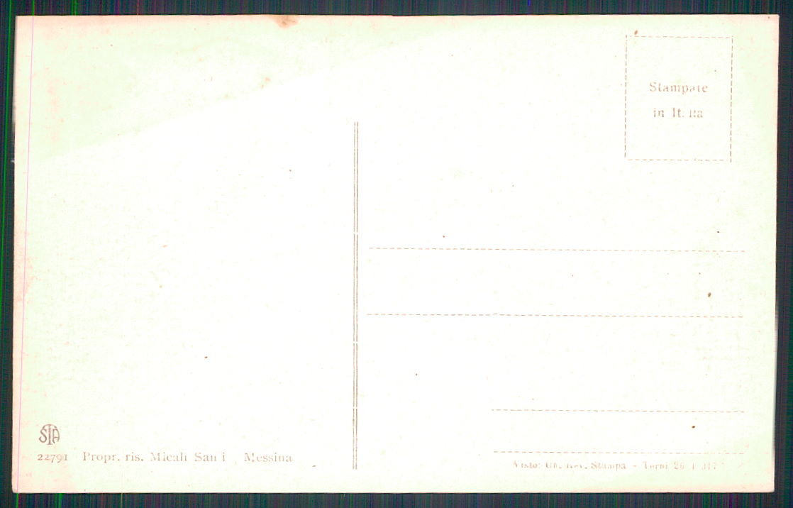 Messina Ganzirri  cartolina TC0012 – retro