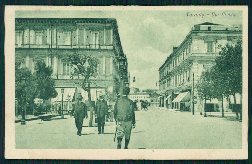 Taranto Città Via Archita cartolina TC0054 – fronte