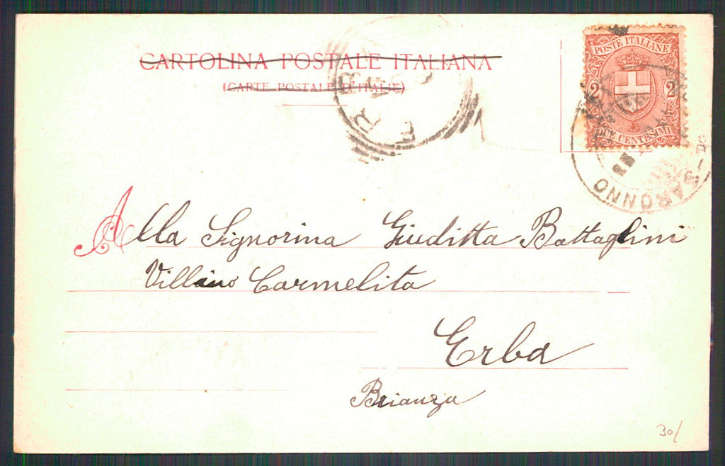 Varese Sacro Monte I Cappella cartolina TC0060 – retro