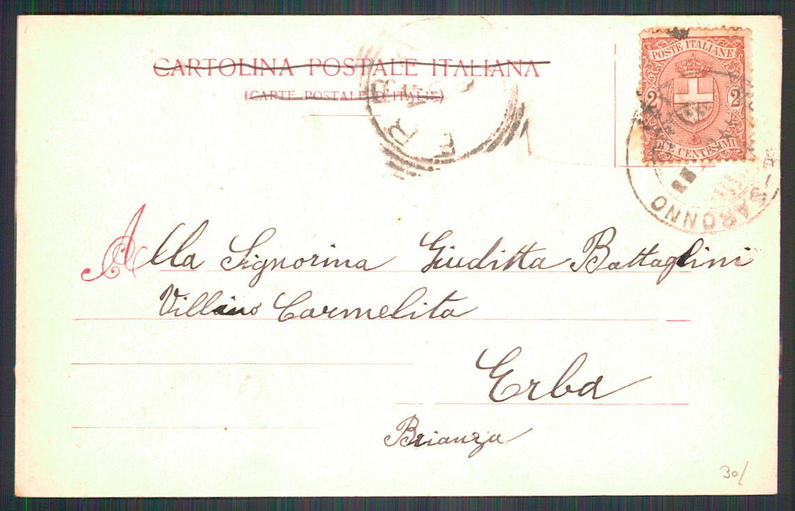 Varese Sacro Monte I Cappella cartolina TC0060 – retro