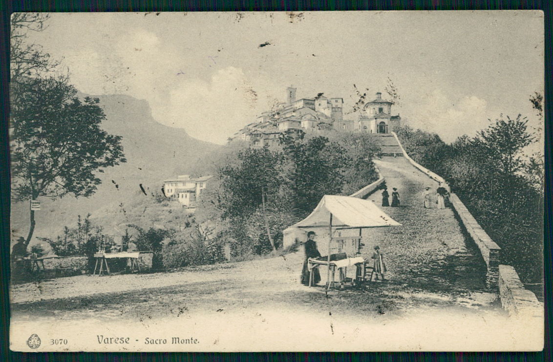 Varese Sacro Monte cartolina TC0065 – fronte