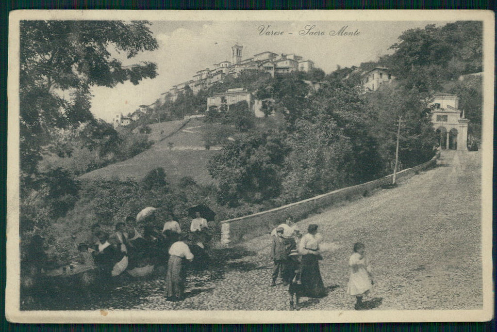 Varese Sacro Monte cartolina TC0074 – fronte
