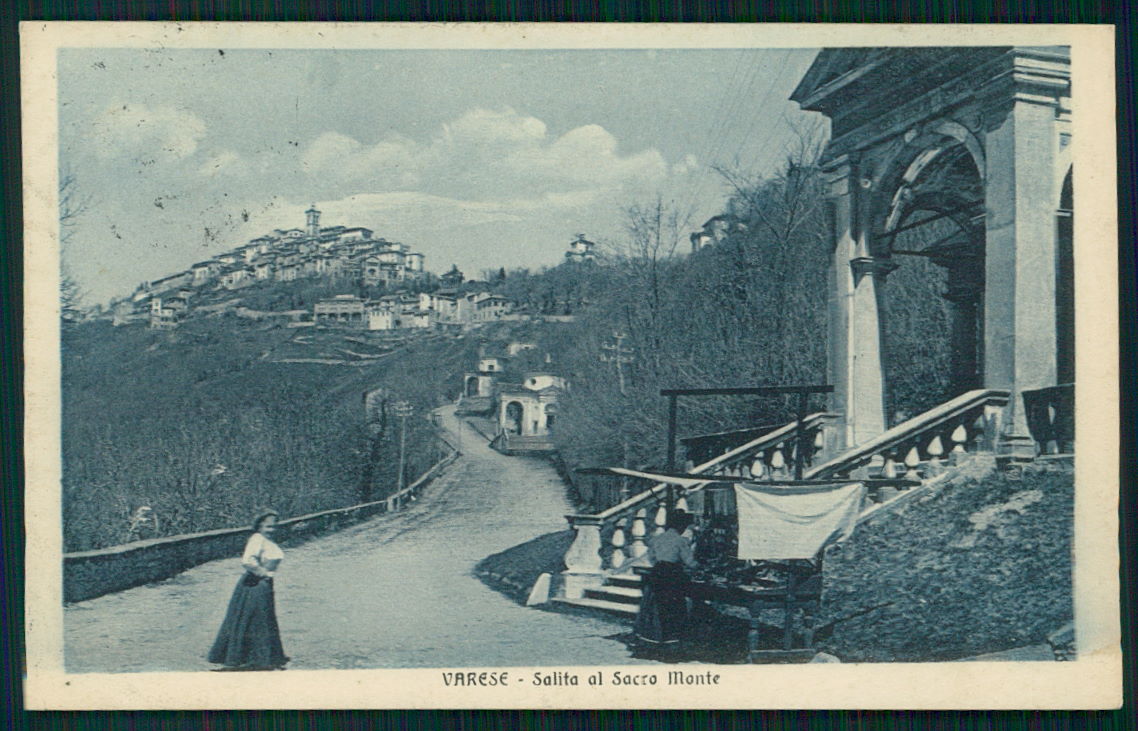 Varese Sacro Monte cartolina TC0075 – fronte