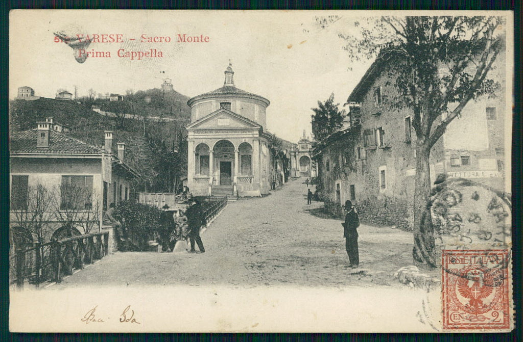 Varese Sacro Monte I Cappella cartolina TC0081 – fronte