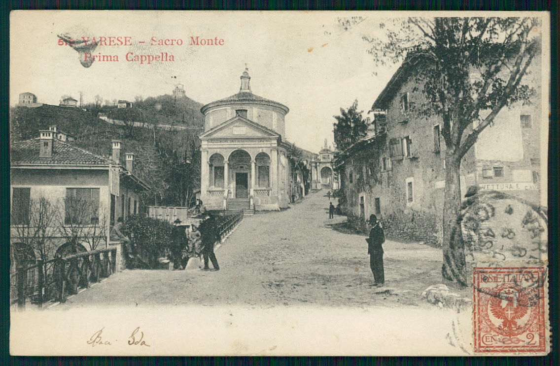 Varese Sacro Monte I Cappella cartolina TC0081 – fronte
