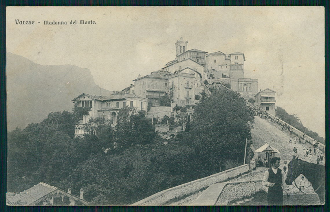 Varese Sacro Monte cartolina TC0085 – fronte