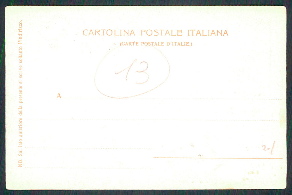 Milano Monza cartolina TC0110 – retro