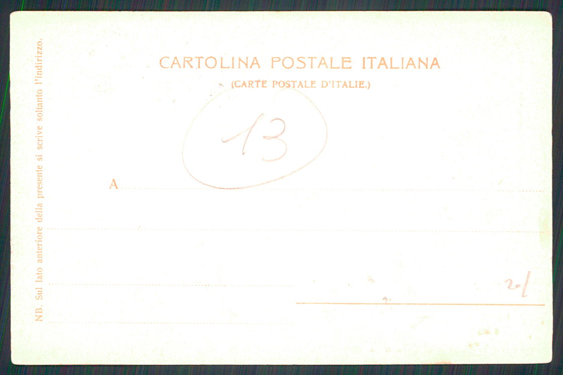 Milano Monza cartolina TC0110 – retro