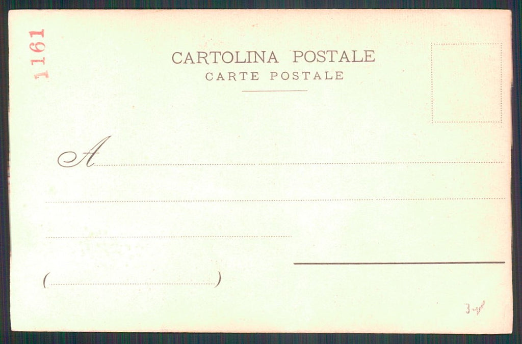 Milano Monza Umberto I Savoia cartolina TC0115 – retro