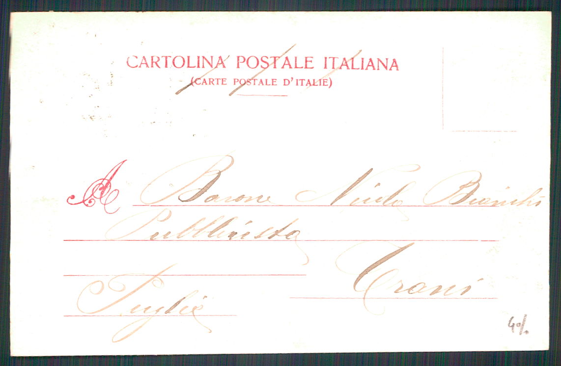 Milano Monza Corso Vittorio Emanuele Birreria cartolina TC0118 – retro