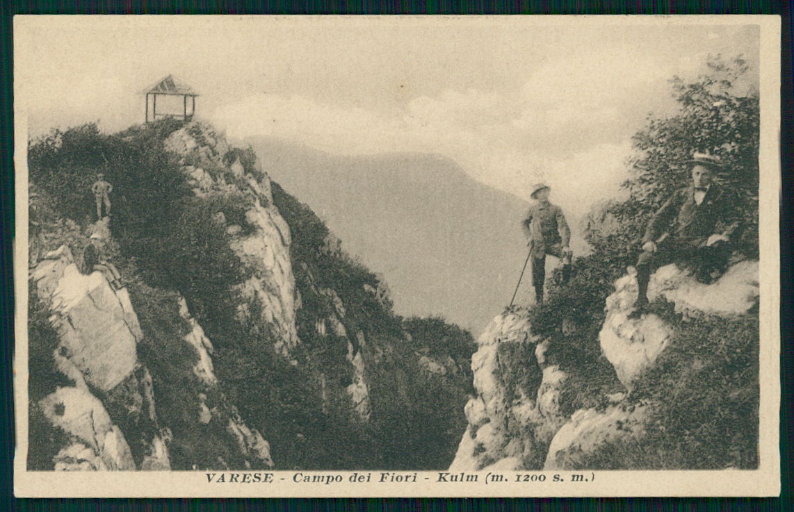 Varese Campo dei Fiori Kulm cartolina TC0134 – fronte