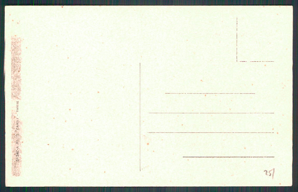 Varese Campo dei Fiori Kulm cartolina TC0134 – retro