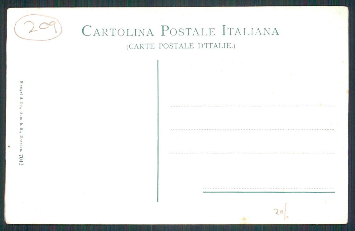Como Bellagio Via Serbelloni cartolina TC0150 – retro