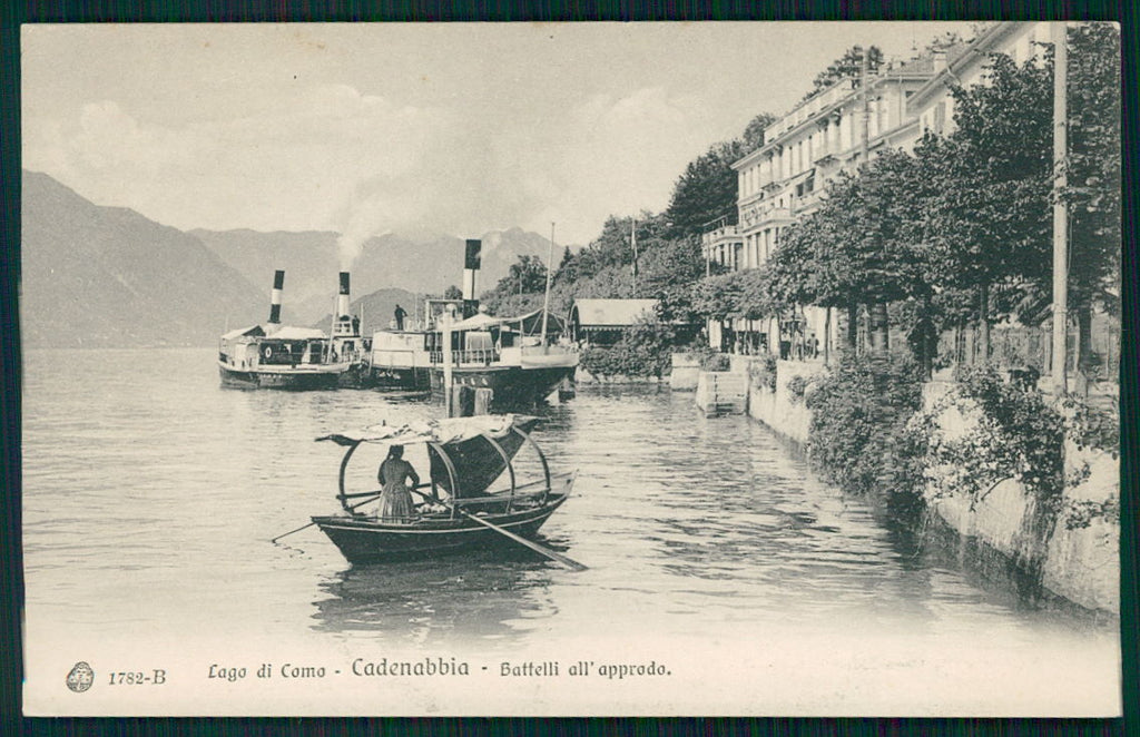 Como Cadenabbia Battello cartolina TC0153 – fronte
