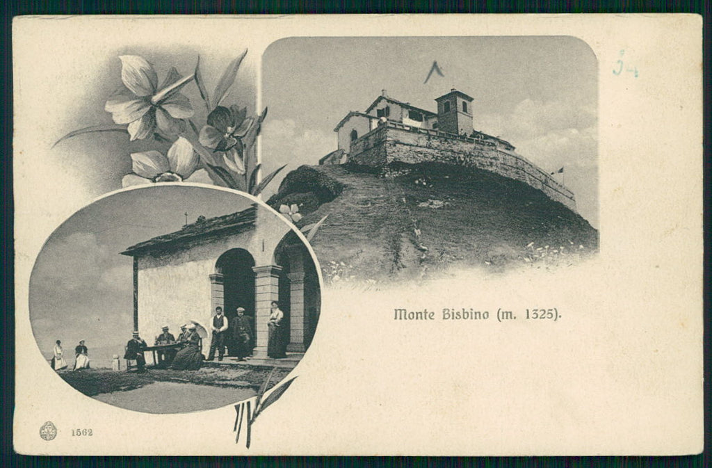 Como Monte Bisbino cartolina TC0160 – fronte