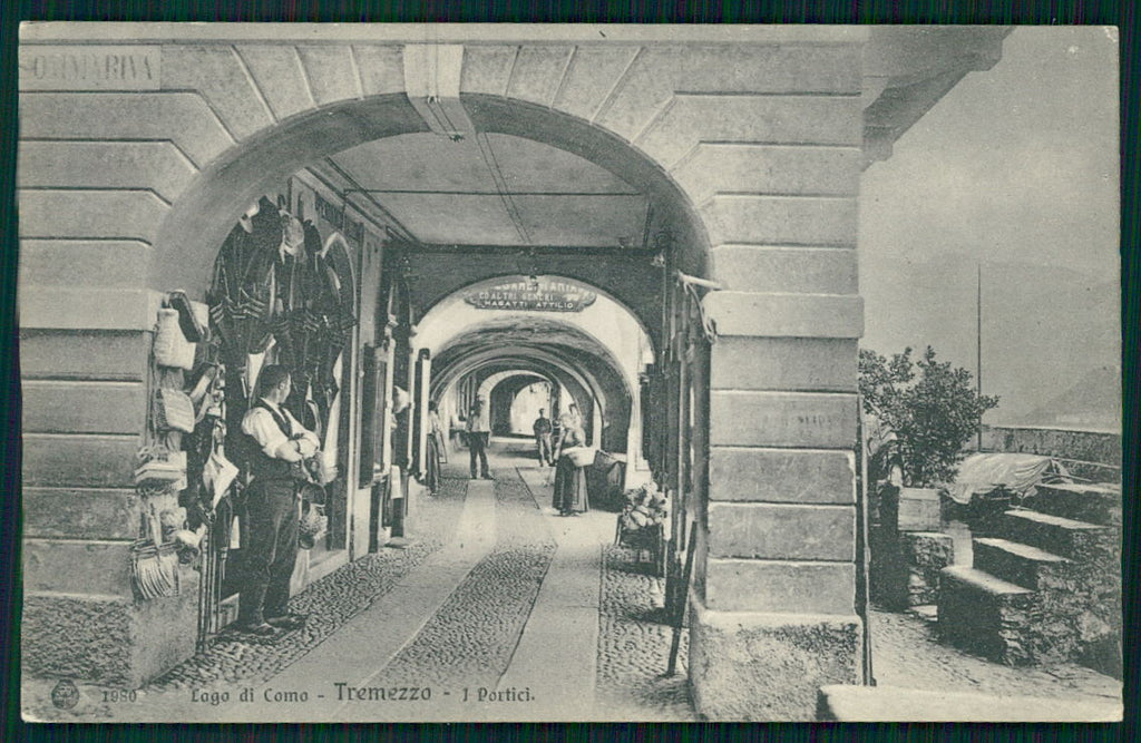 Como Tremezzo Negozio cartolina TC0162 – fronte