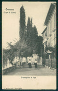Como Tremezzo Passeggiata al lago cartolina TC0163 – fronte