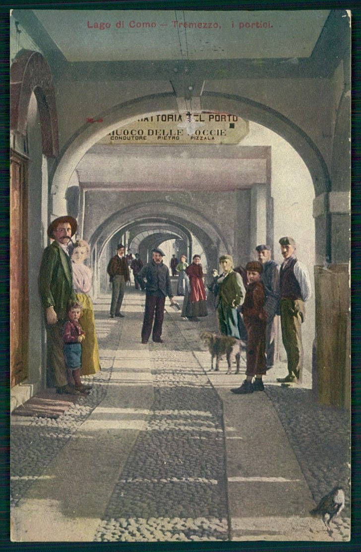 Como Tremezzo Trattoria cartolina TC0166 – fronte