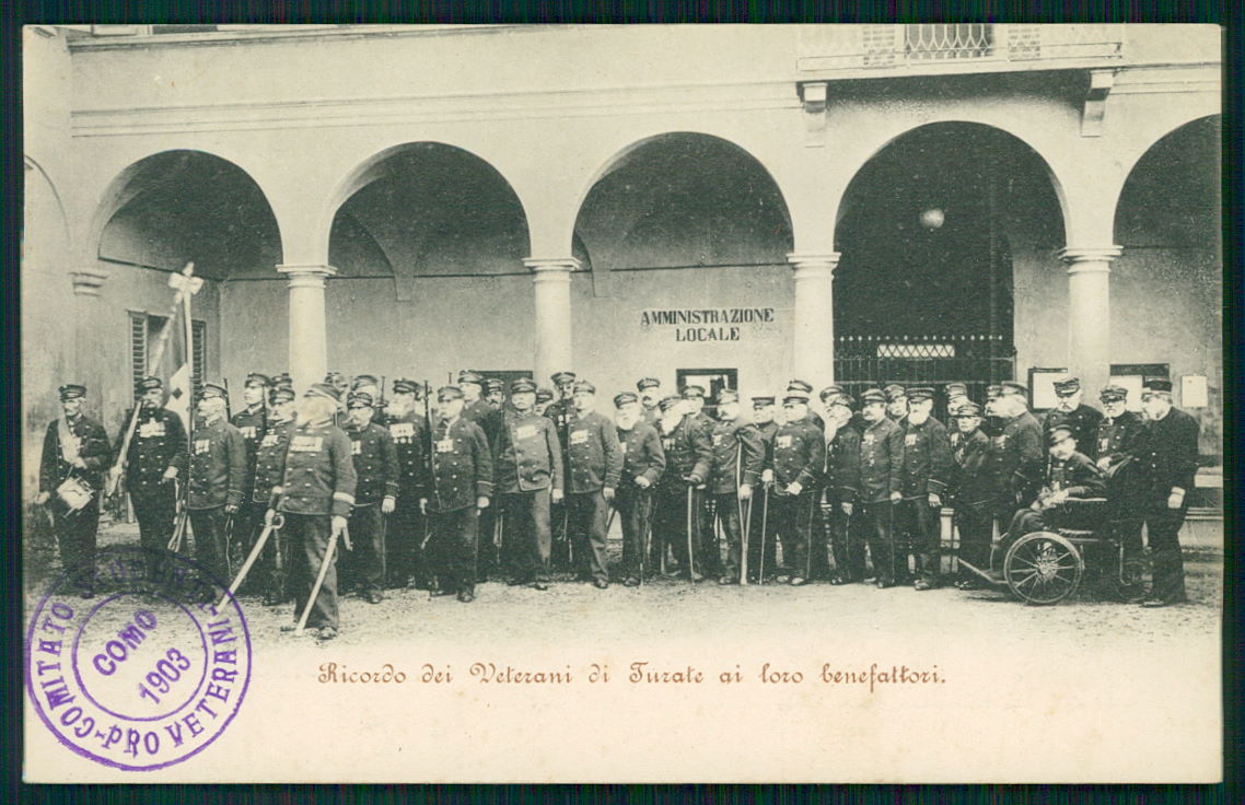 Como Turate Casa militare Umberto I cartolina TC0178 – fronte
