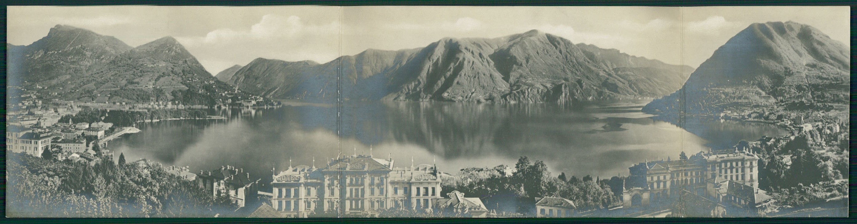 Como Città Tripla Foto cartolina TC0186 – fronte