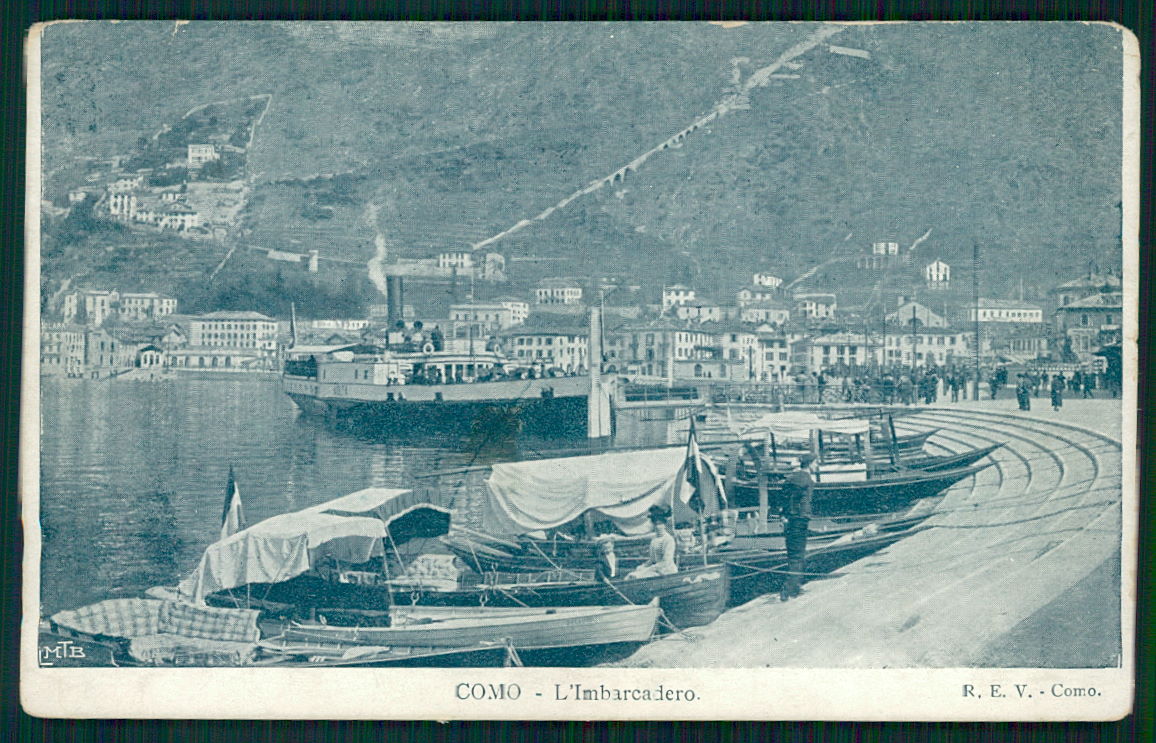 Como Città Battello cartolina TC0199 – fronte