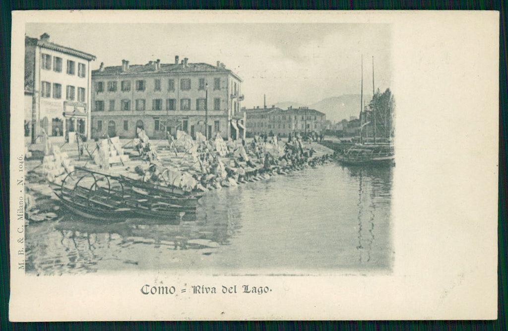 Como Città Lavandaie cartolina TC0202 – fronte