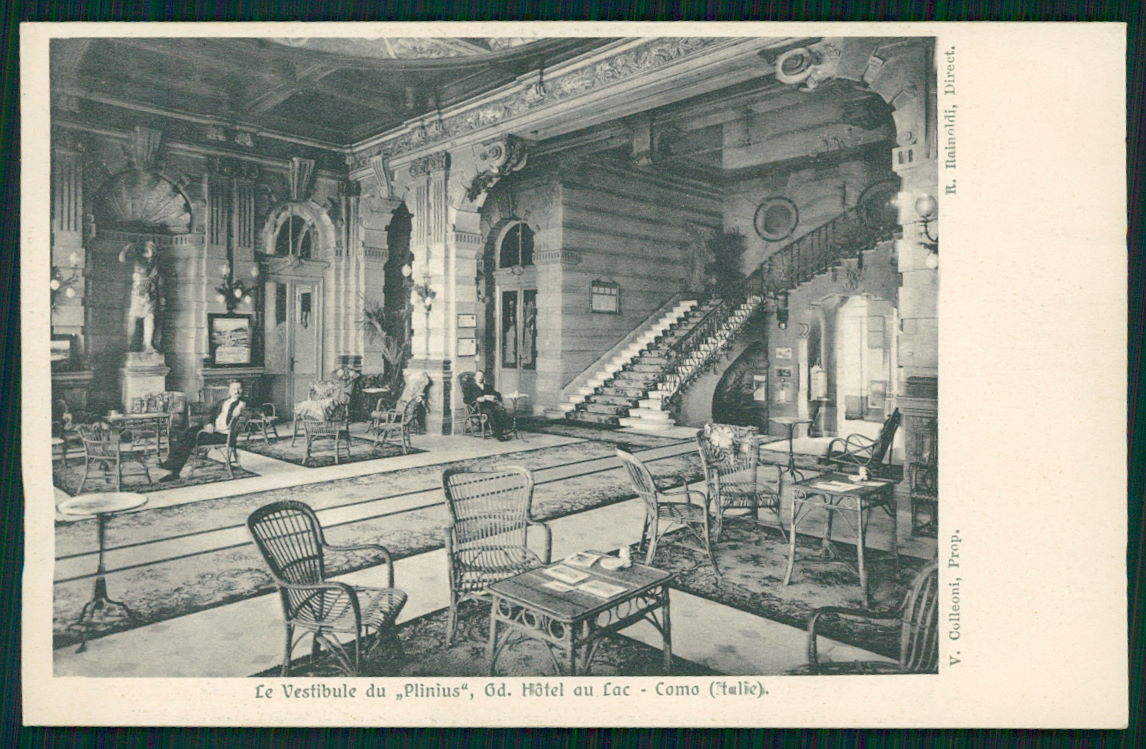 Como Città Grand hotel cartolina TC0204 – fronte
