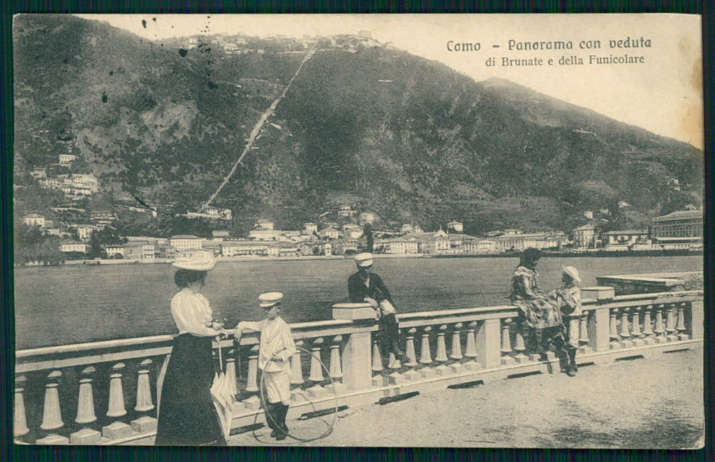 Como Città Brunate cartolina TC0209 – fronte