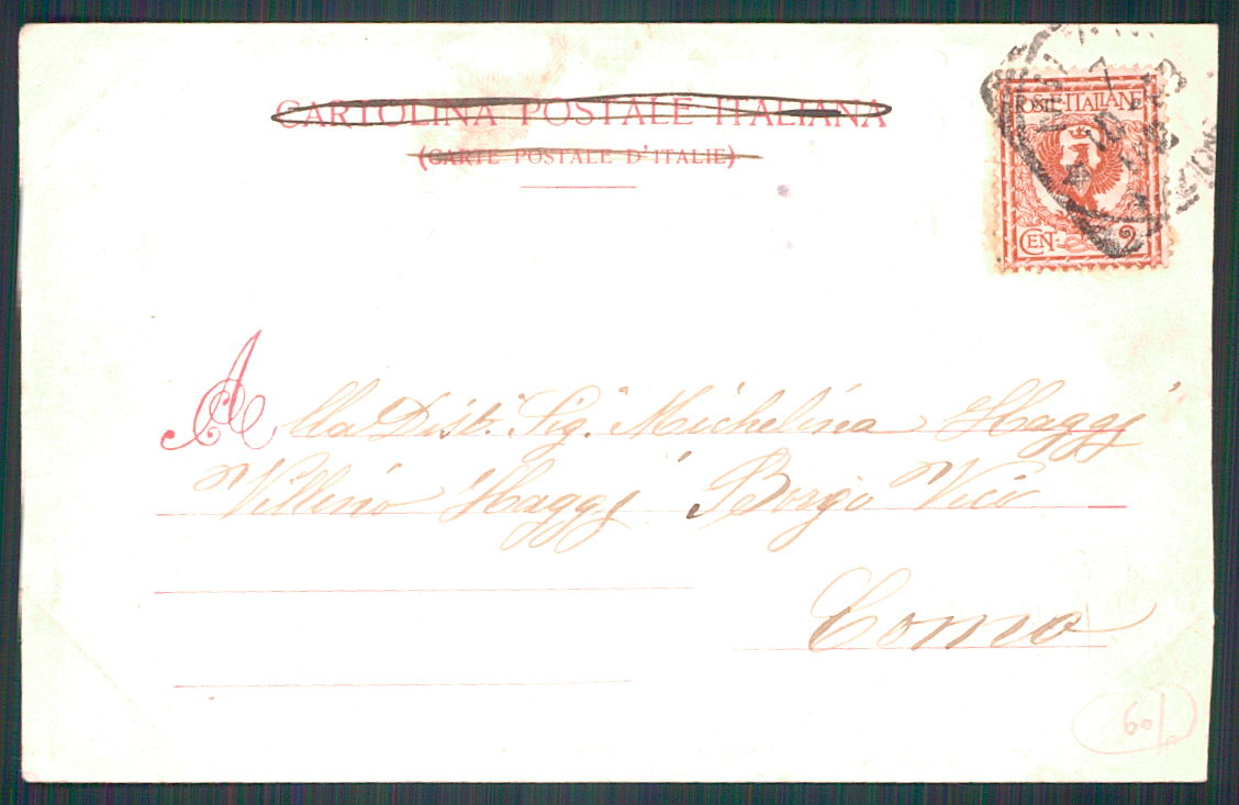 Como Città Inondazione giugno 1902 cartolina TC0219 – retro