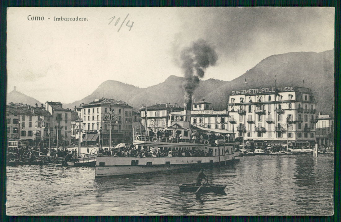 Como Città Battello cartolina TC0222 – fronte