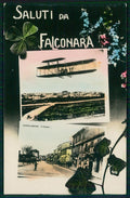 Ancona Falconara saluti da Aviazione Foto cartolina TC0241 – fronte
