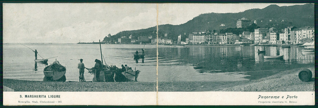 Genova Santa Margherita ligure Civicchioni Doppia cartolina TC0243 – fronte