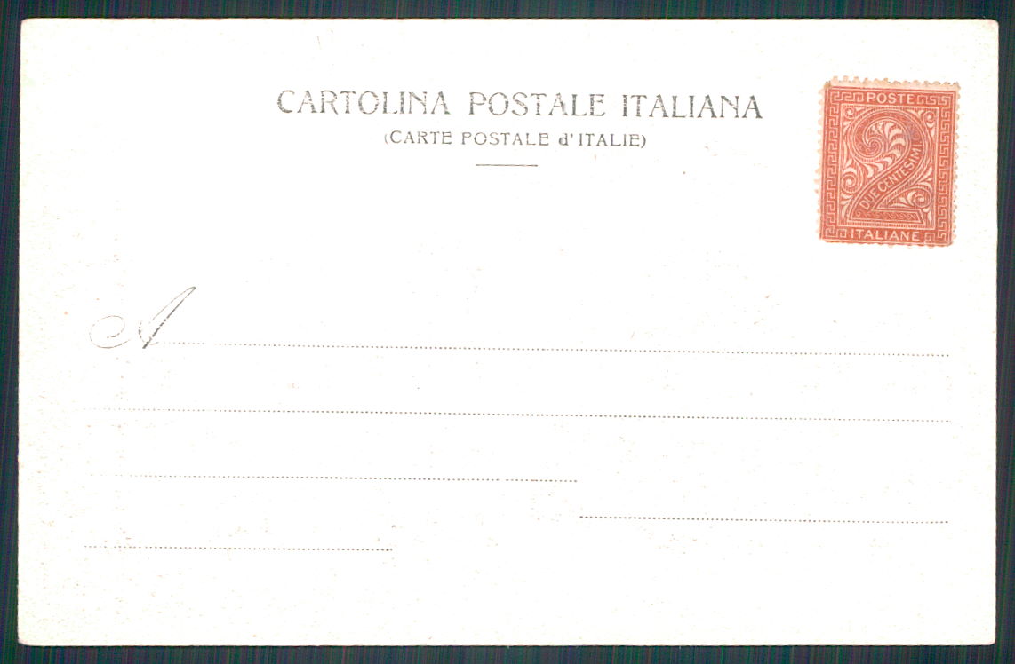 Verbania Varzo Sempione Negozio di Stoffe cartolina TC0255 – retro