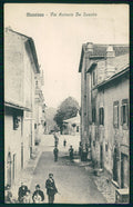 Roma Manziana via Antonio De Sanctis cartolina TC0266 – fronte