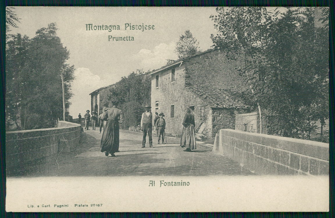 Pistoia Prunetta al Fontanino Pagnini Montagna Pistoiese cartolina TC0268 – fronte