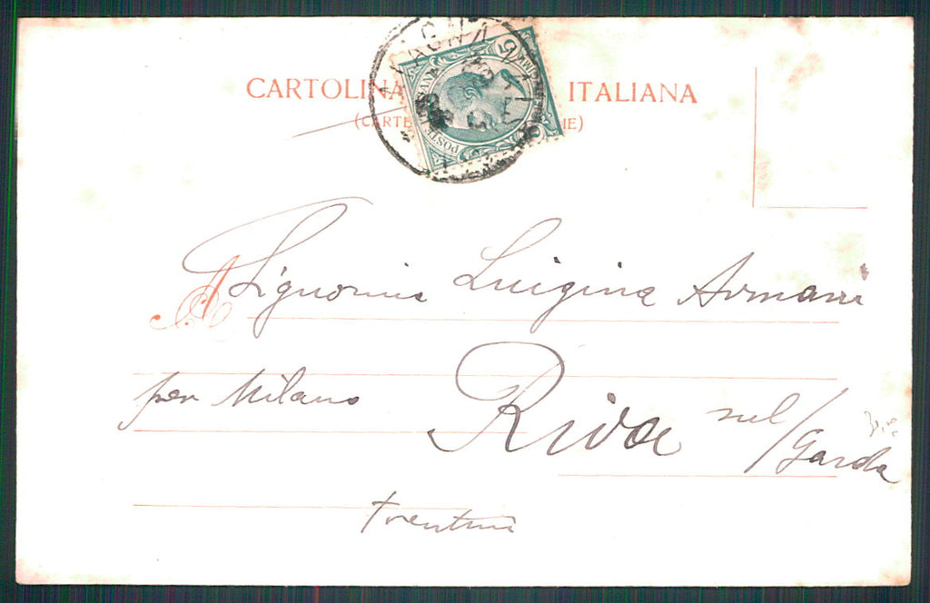 Vercelli Riva Valdobbia Monte Rosa cartolina TC0269 – retro