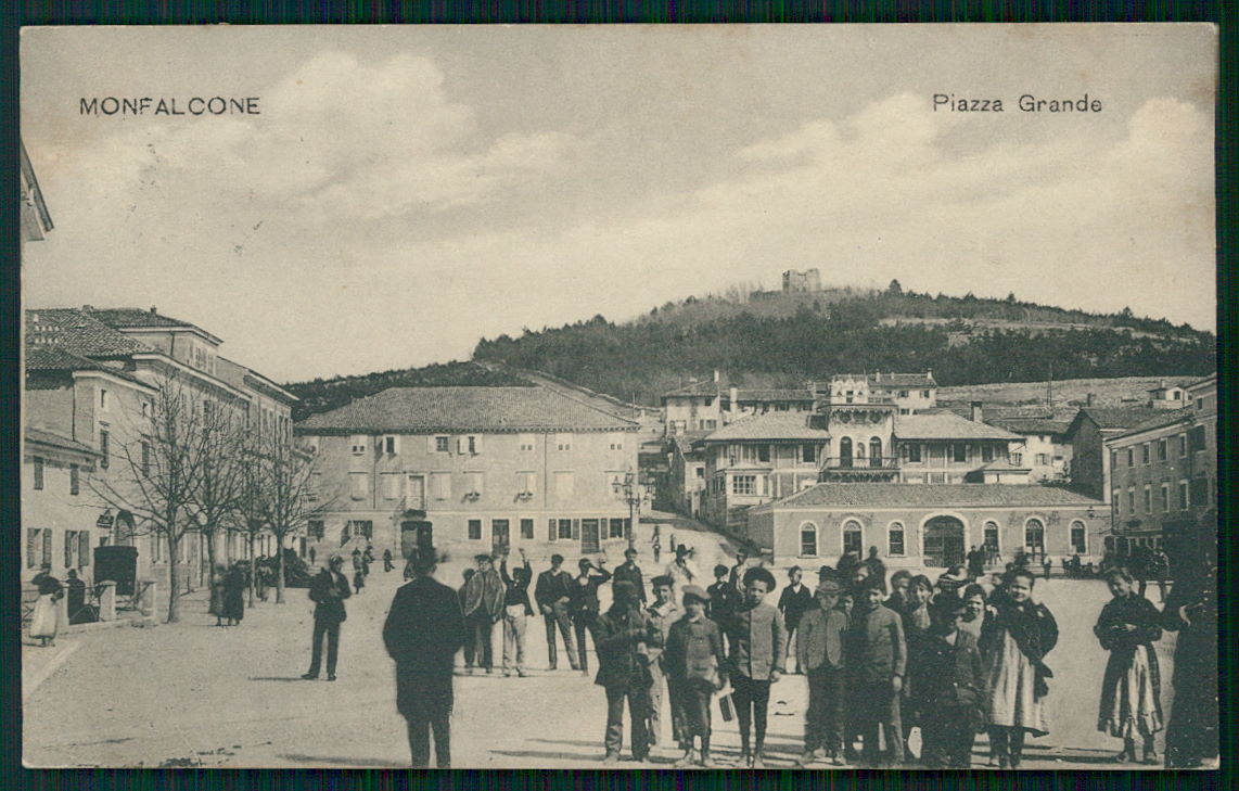 Gorizia Monfalcone Piazza Grande cartolina TC0272 – fronte